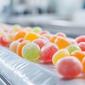 production-line-transporting-colorful-jujube-candies-confectionery-factory-transporting-colorful-jujube-candies-346655121